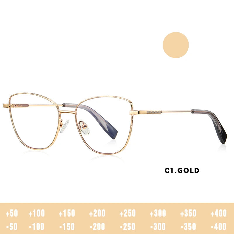 O-Q CLUB Myopia Prescription Glasses Hyperopia Reading Glasses Women Anti Blue Light Computer Glasses Optical Eyeglasses Frame