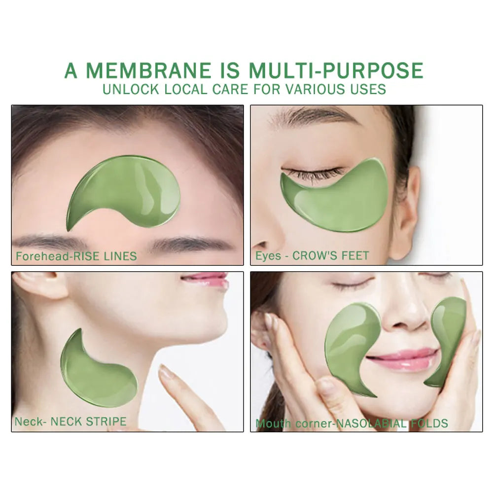 ARTISCARE Seaweed Eye Mask 60pcs for Dark Circles Collagen Gel Moisturizing Eye Patches Eyes Care