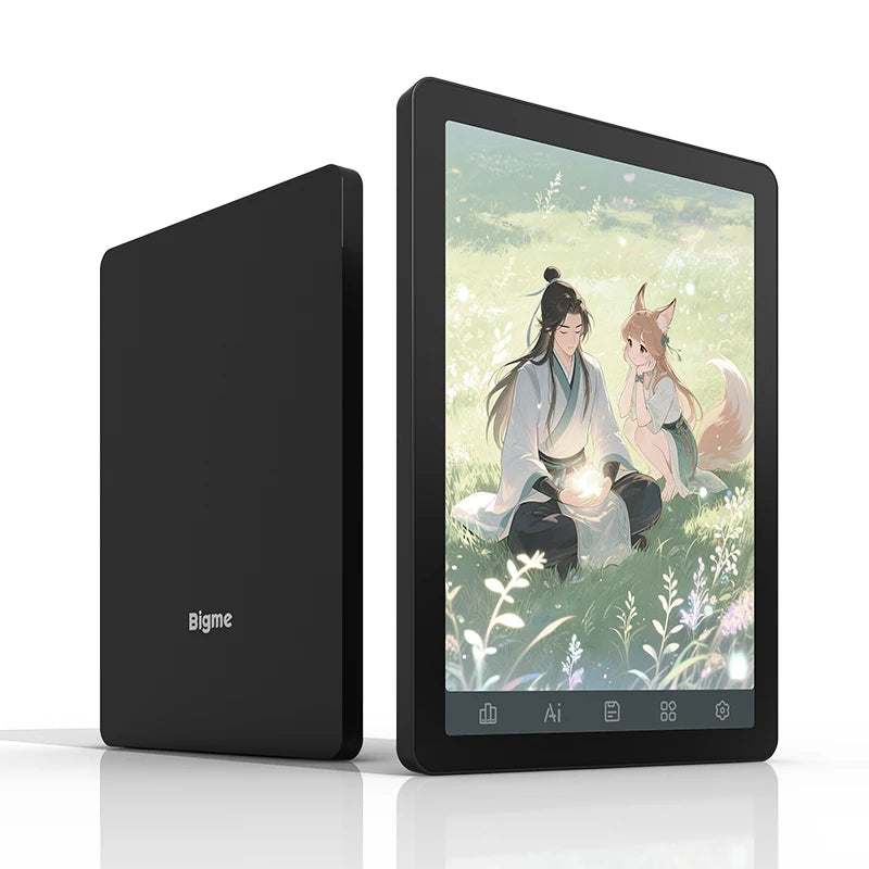 Bigme ereader B6 6'' e-ink ebook reader, Android 14 with Google Play, 300PPI 36-level front light electronic book, 4+64GB E-Book