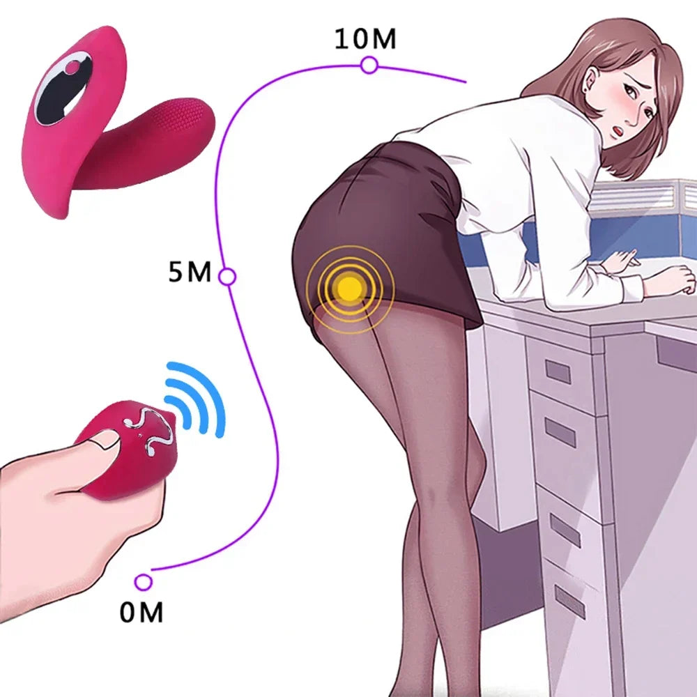 Powerful G Spot Vibrator Wearable Dildo Remote Control Vibrators Vaginal Massager Vibrating Egg Dildo Adult Sex Toys for Women