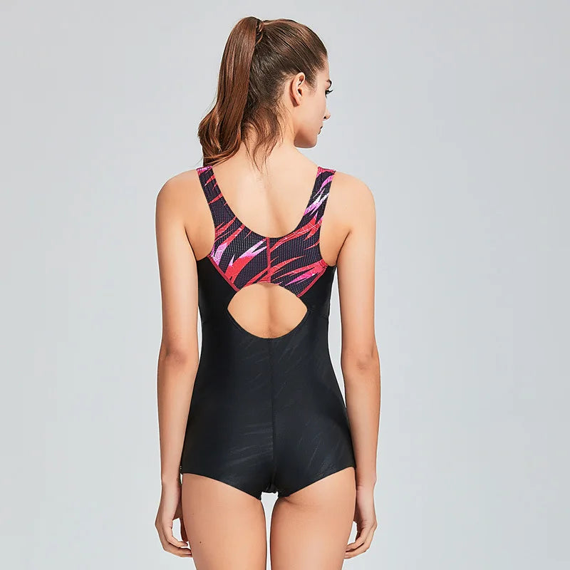 Women Professional Swimwear One Piece Swimsuit Training Slimming Competition For Ladies Womens Pool Athletic Bathing Suit
