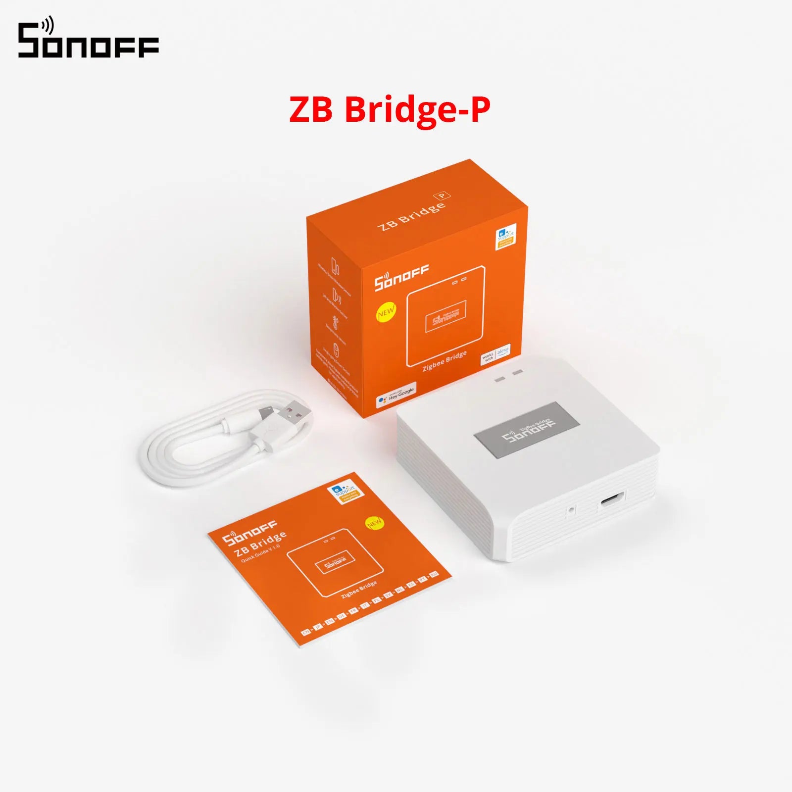 SONOFF SNZB-01P Zigbee Wireless Switch Custom Button Action Smart Scene Support NSPanel Pro, ZB Bridge Pro, and ZBDongle-E.