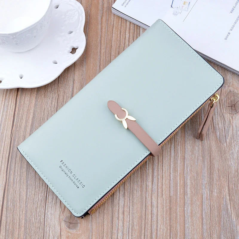 New Arrival Luxury Long Wallet Purses for Women Trend Slim Wallets Female Clutch Bag Birthday's Gift Ladies Credit Card Holder