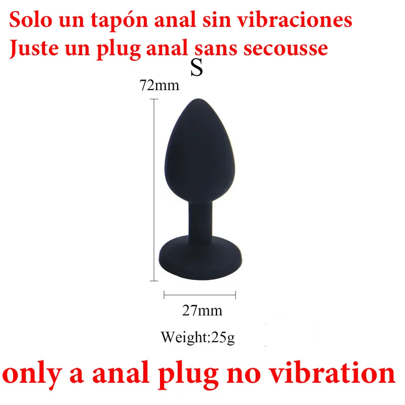 Bluetooth Remote Control Anal Vibrator 10 Modes Butt Plug Men Prostate Massager Stimulator Butt Plug Female Masturbator Sex Toys