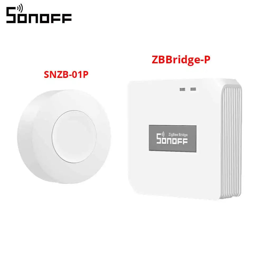 SONOFF SNZB-01P Zigbee Wireless Switch Custom Button Action Smart Scene Support NSPanel Pro, ZB Bridge Pro, and ZBDongle-E.